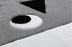 Dětský kusový koberec Lev šedý 80x150cm