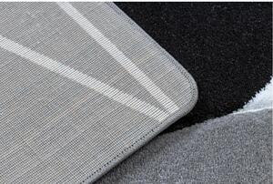 Dětský kusový koberec Mýval šedý 140x190cm