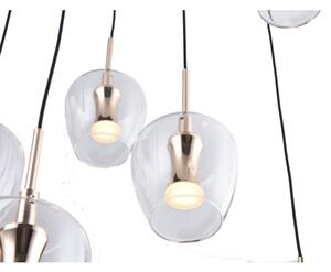 Zuma Line MD2291-11B-3BGT - LED Lustr na lanku NELSON 11xLED/3W/230V černá