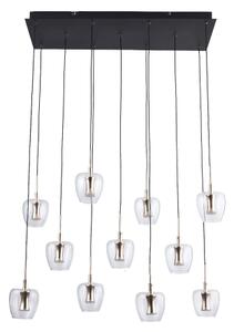 Zuma Line MD2291-11B-3BGT - LED Lustr na lanku NELSON 11xLED/3W/230V černá