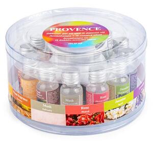 Provence Keramická aromalampa + 12 vonných olejů