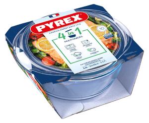 Skleněná zapékací mísa PYREX s víkem Ø20cm/2,1l