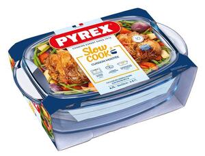 Pyrex Skleněná zapékací mísa s víkem 36x22cm/6,7l