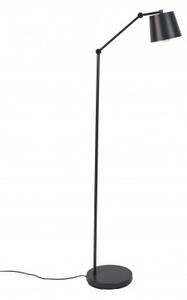 White Label Living Stojací lampa HAJO ZUIVER 124 cm, kov černý 5100103