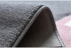 Dětský kusový koberec Autíčka šedý 120x170cm