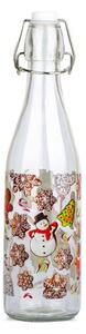 Toro Skleněná láhev s patentním uzávěrem 540ml perníčky