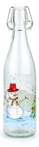 Toro Skleněná láhev s patentním uzávěrem 540ml sněhulák
