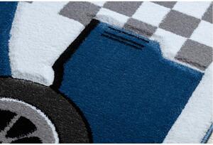 Dětský kusový koberec Formule modrý 240x330cm