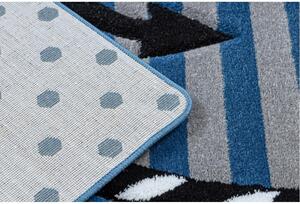 Dětský kusový koberec Kotva modrý 120x170cm