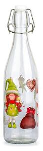 Toro Skleněná láhev s patentním uzávěrem 540ml elfíci