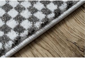 Dětský kusový koberec ZOO šedý 80x150cm