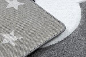 Dětský kusový koberec Mráček šedý 120x170cm