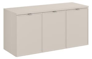 Comad Závěsná skříňka Bella Cashmere s deskou 120 cm kašmír