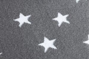 Dětský kusový koberec Mráček šedý 80x150cm