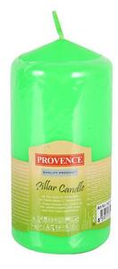 Provence Neparfemovaná svíčka 12,5cm zelená