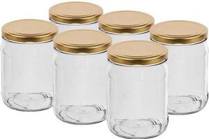 Browin Zavařovací sklenice s víčkem 500ml TWIST 6ks – BR11245