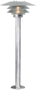 Nordlux 10600719 Veno, venkovní sloupková lampa, 1x60W, kov, pokovená, IP54, výška 93cm