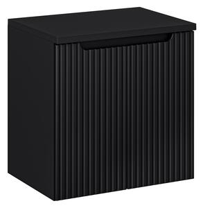 Comad Závěsná skříňka Nova Black II s deskou 60 cm černá