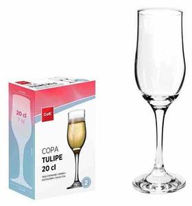 Cegeco Sklenice na šampaňské CoK Tulipe 200ml 2ks