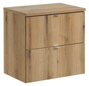 Comad Závěsná skříňka Nova Oak s deskou 60 cm dub evoke
