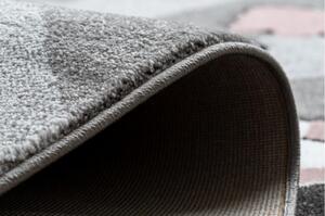 Dětský kusový koberec Jednorožec šedý 120x170cm