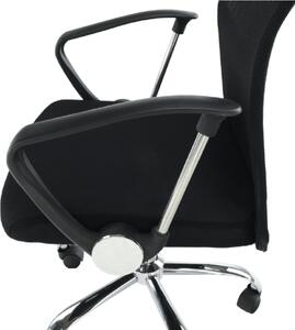 Kancelářská židle TC3-973M 2 NEW látka, síťovina a ekokůže černá