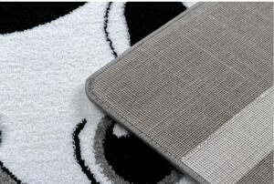 Dětský kusový koberec Buldok v kapse šedý 180x270cm