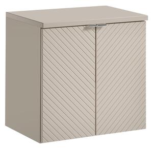 Comad Závěsná skříňka Viva Cashmere s deskou 60 cm kašmírová