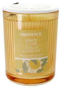 Provence Vonná svíčka ve skle 30 hodin citron a limetka