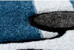 Dětský kusový koberec Pejsek modrý 160x220cm
