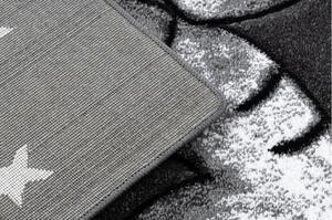Dětský kusový koberec Dva sloni šedý 140x190cm