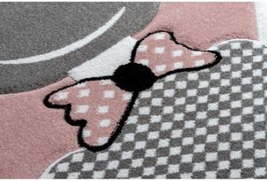Dětský kusový koberec Ovečka růžový 140x190cm