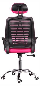 Kancelářská otočná židle ELMAS — více barev růžová