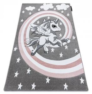 Dětský kusový koberec Pony šedý 80x150cm