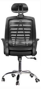 Kancelářská otočná židle ELMAS — více barev šedá/černá