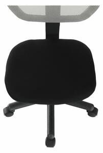 Otočná židle MESH, šedá / černá