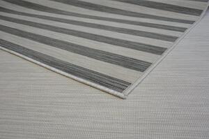 Oboustranný kusový koberec Double béžovočerný 160x230cm