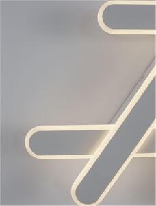 Nova Luce Stropní LED svítidlo WILLOW, 40W stmívatelné Barva: Bílá
