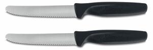 Victorinox Sada univerz. nožů Wüsthof, vroubkované, 2 ks, černá