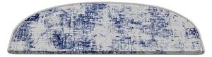 Modré nášlapy na schody v sadě 16 ks 20x65 cm Digital City – Vitaus