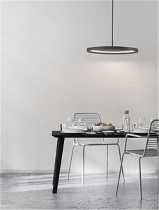 Nova Luce Závěsné LED svítidlo ANDROMEDA, 40cm, 30W stmívatelné Barva: Černá