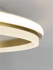 Nova Luce Stropní LED svítidlo WILLOW, 45x6mm, 40W Barva: Zlatá