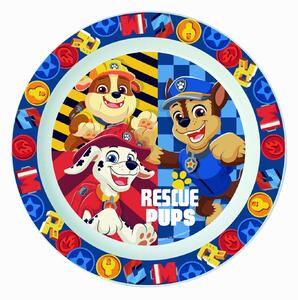 Stor Plastový talíř Paw patrol 22cm
