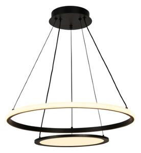 RABALUX 72040 Jasero závěsné svítidlo D510mm LED 42W/2260lm 3000-6500K černá, bílá, stmívatelné, dálkový ovladač