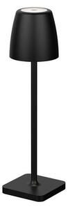 Nova Luce Venkovní stolní lampa COLT, LED 2W 3000K IP54 62st. 5V DC vypínač na těle USB kabel stmívatelné Barva: Černá