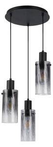RABALUX 72038 Fumea závěsné svítidlo D340mm 3xE27 černá, kouřová