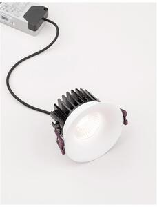 Nova Luce Zapuštěné svítidlo BLADE bílá hliník LED 12W 3000K 38st. IP65 Barva: Bílá