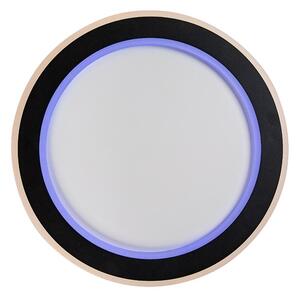 RABALUX 71406 Golwen stropní svítidlo D450mm LED 22W/1550lm 3000-6500K černá, bílá, stmívatelné, dálkový ovladač