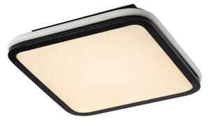 RABALUX 71399 Serkan stropní svítidlo LED 43W/2600lm 3000-6500K černá, bílá, stmívatelné, dálkový ovladač