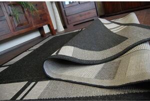 Kusový koberec Uga černý 60x110cm